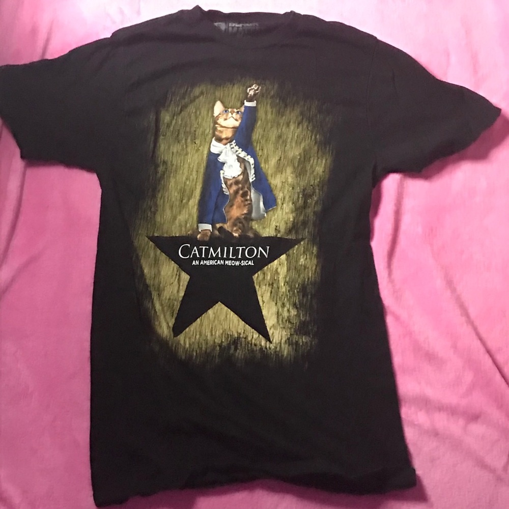 “Catmilton” Hamilton Musical Graphic Tee